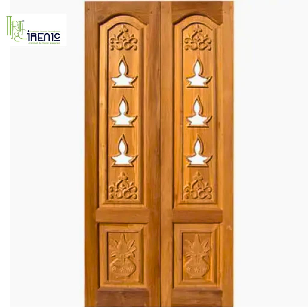 Contemporary Modern Pooja Room Door Designs